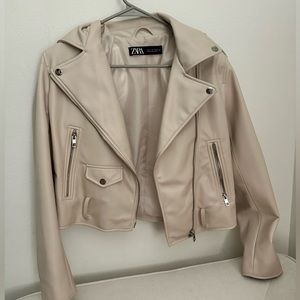 Zara Faux Leather Jacket